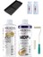 Akrilik Hobi Boya 100 Pamuk Beyaz 500 ml + Mdf Astar 500 ml Rulo Katalizör Ahşap Boyama Set 1