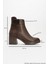 Rashe Kahverengi Tokalı Kadın Kalın Topuklu Bot 4