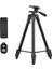 3120A 106 cm Siyah Tripod Profesyonel Fotoğraf Video Çekimi Tripod Kumandalı Telefon Tutucu 3