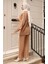Cepli Hırkalı Triko Takım 24116-03 Camel 5