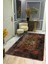 Kaymaz Tabanlı Yıkanabilir Leke Tutmaz Kilim Desenli Salon Halısı Dot Taban Halı KDH16 1
