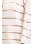 Çizgili Triko Takım 3083-04 Krem 4