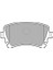 LP1920 Fren Balatası Arka Audi A6 Rs4 Rs6 Volkswagen Phaeton 10 02 4B3698451 1