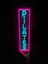 'pilates' Işıklı Neon LED Dekoratif Duvar Yazısı Tabelası (15 x 50 cm ) 4