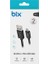 BX100MB 3A Usb-A To Mıcro USB Chargıng Cable,siyah 4