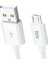 BX100MW 3A Usb-A To Mıcro USB Chargıng Cable,beyaz 2