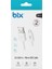 BX100MW 3A Usb-A To Mıcro USB Chargıng Cable,beyaz 4