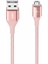 Premium Kevlar Micro USB 2.4A Kablo 1.2m,altın 2