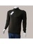 Erkek Slim Fit Dar Kesim Yarım Balıkçı Yaka Tüylenmeyen Anti-Pilling Yumuşak Dokulu Triko Kazak 1