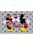 Kaymaz Tabanlı Yıkanabilir Mickey Mouse Desenli Çocuk Halısı Dot Taban Halı 3