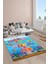 Kaymaz Taban Yıkanabilir Seksek Desenli Çocuk Halısı 1