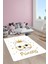 Kaymaz Taban Yıkanabilir Prenses Kedi Desenli Çocuk Halısı 1