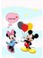 Kaymaz Tabanlı Yıkanabilir Mickey Mouse Desenli Çocuk Halısı Dot Taban Halı 4