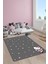 Kaymaz Taban Yıkanabilir Hello Kitty Desenli Çocuk Halısı 1