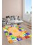 Kaymaz Taban Yıkanabilir Öğretici Desenli Çocuk Halısı 1