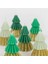 - Green Mini Tree Candles - Yeşil Mini Ağaç Mumlar (6'lı) 3