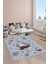 Kaymaz Taban Yıkanabilir Gemi Desenli Çocuk Halısı 1