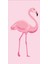 Kaymaz Tabanlı Yıkanabilir Flamingo Desenli Çocuk Halısı Dot Taban Halı 2
