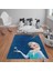 Kaymaz Tabanlı Yıkanabilir Elsa Desenli Çocuk Halısı Dot Taban Halı 1