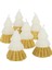 - Ivory Mini Tree Candles - Krem Mini Ağaç Mumlar (6'lı) 1