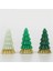 - Green Tree Candles - Yeşil Ağaç Mumlar (3'lü) 4