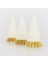 - Ivory Tree Candles - Krem Renk Ağaç Mumlar (3'lü) 5