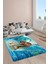 Kaymaz Taban Makinada Yıkanabilir Moana Desenli Çocuk Halısı 1