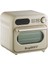 Gem Retro 18 Litre Vanilya Krem Rengi Airfryer + Fırın 1