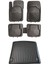 Opel Corsa C 2001-2006 Derin Havuzlu Paspas ve 3D Bagaj Havuzu 1