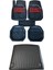 Land Rover Range Rover Sport 2005 - 2013 Krom Kırmızı Havuzlu Paspas ve Bagaj Havuzu 1
