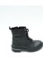 Yağmur Yüksek Boğazlı Bağcıklı Cilt Kadın Bot, Siyah (Ladik) 3