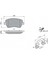 Renault Clio Iv 2012-2020 Düz Orta Kulak Ön Fren Balatası Takım 2