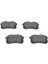 Audi A4 B5, B6, B7 1995-2009 Tırnaklı Tip Arka Fren Balatası Takım 5