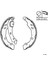 Renault Clio Symbol I, Symbol Iı 1998-2014 Arka Fren Balatası Takım 203X39 mm 2