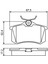 Volkswagen Passat B3/b4/b5/b5.5 1985-2005 Tırnaklı Tip Arka Fren Balatası Takım 2