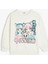 Anime Baskılı Bisiklet Yaka Pamuklu Uzun Kollu Sweatshirt 1