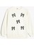 Fiyonk Desenli Uzun Kollu Bisiklet Yaka Sweatshirt 1