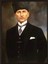 Statik Tutunma Özellikli Tablo - Poster Atatürk (Model- 1) 88 cm x 118 cm 11 2