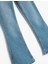 Kız Çocuk Ispanyol Paça Kot Pantolon - Flare Jean 3