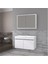 Söke Matt White 100 cm Banyo Dolabı 1