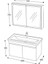 Söke Matt White 100 cm Banyo Dolabı 3