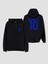 El Hilal Futbol Takımı Neymar Jr Baskılı Siyah Kapşonlu Yetişkin Çocuk Unisex Sweathsirt 1