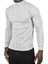 Slim Fit Likralı Tam Balıkçı Yaka Çizgili Boğazlı Kazak 2505504 2