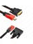 HDMI To DVI 24+1 Çevirici Dönüştürücü Monitör Kablosu 1.5 Metre Dual Link Dvı-D (24+1) Konnektörlü 4