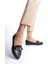 Kadın Emil Shoes Ön Zincir Tokalı Taşlı Babet Ayakkabı 1