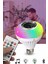 Bluetooth Hoparlör Akıllı Rgb Ledli Ampül Müzikli Lamba Ses Bombası Legend/led Musıc Dekorlu 1