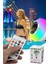 Bluetooth Hoparlör Akıllı Rgb Ledli Ampül Müzikli Lamba Ses Bombası Legend/led Musıc Dekorlu 5