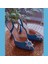 Stiletto Mavi Güneş Taşlı Cindy 4