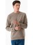 3 Iplik Basic Bisiklet Yaka Sweatshirt 3