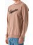 Yazı Nakışlı Bisiklet Yaka Sweatshirt 5